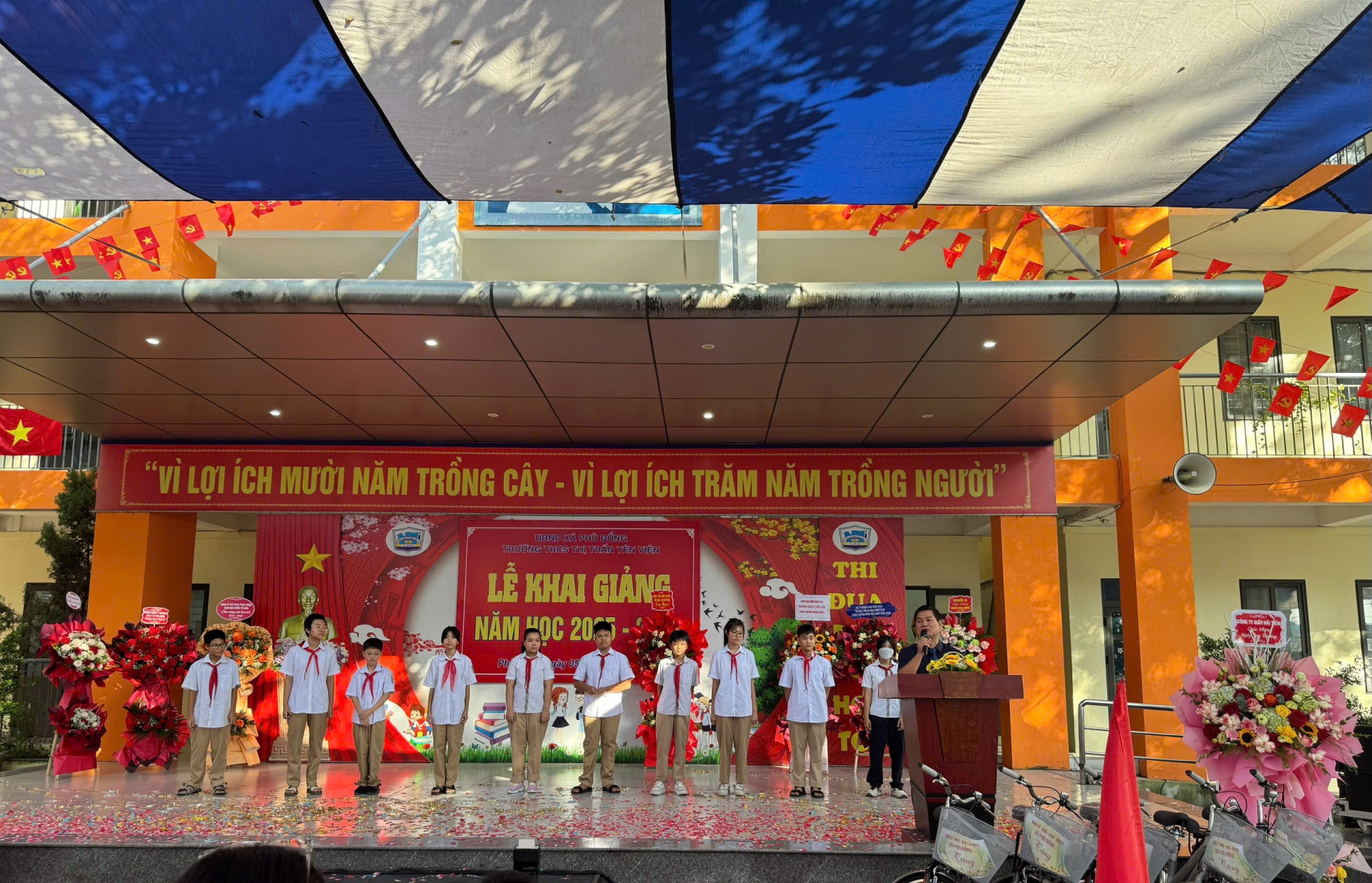 HỢP TIẾN PHÁT HÒA CHUNG KHÔNG KHÍ NGÀY KHAI TRƯỜNG